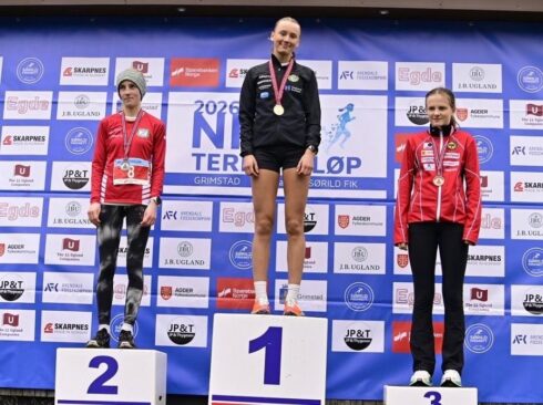 2 x gull i UM terrengløp og ny klubbrekord i slegge.