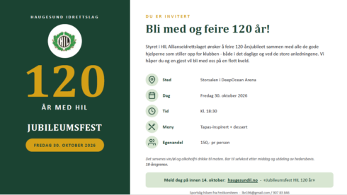 Jubileumsfest HIL 120 år